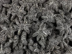 Sugared Black Spiders