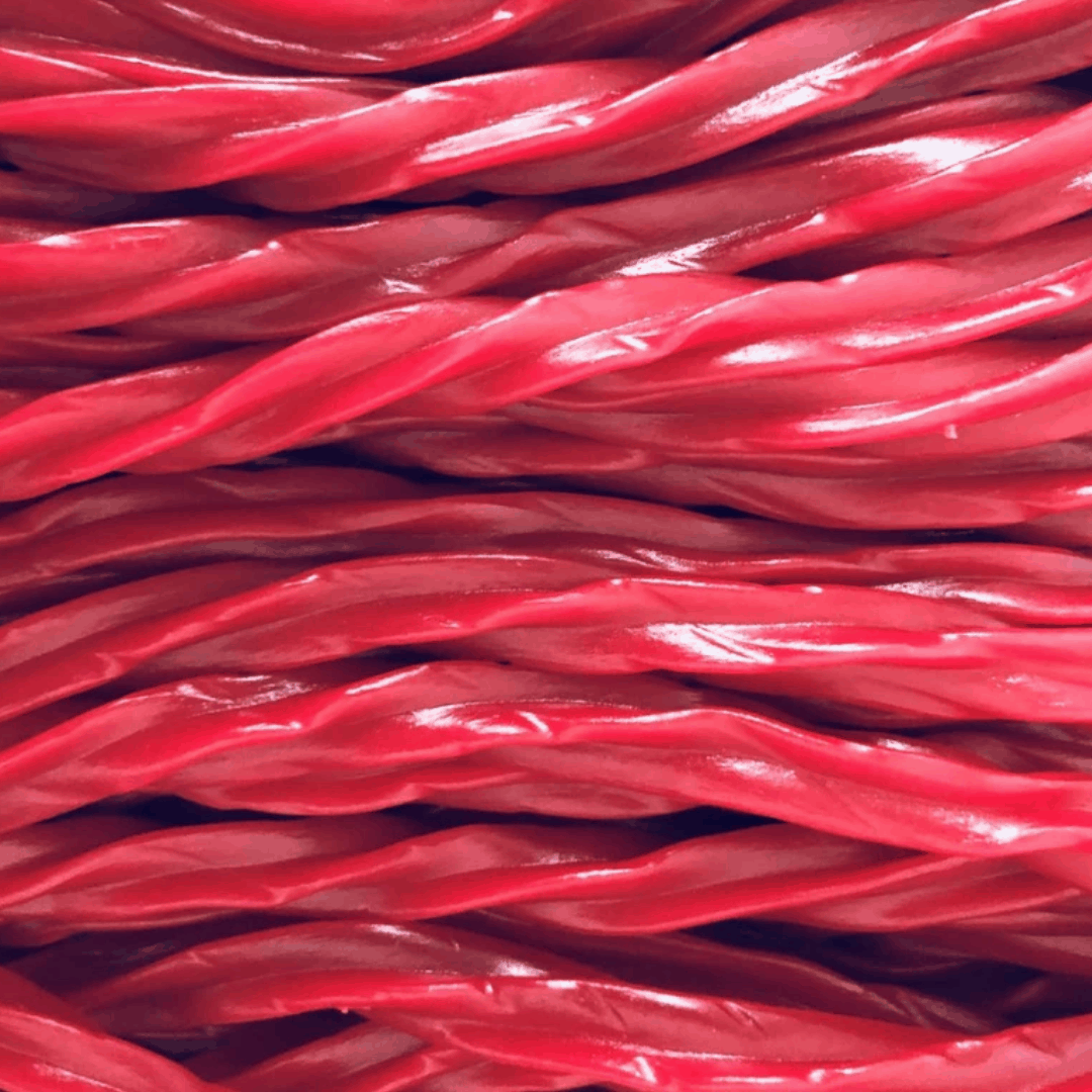 Raspberry Twisters 150g