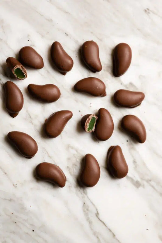 Chocolate Mint Leaves