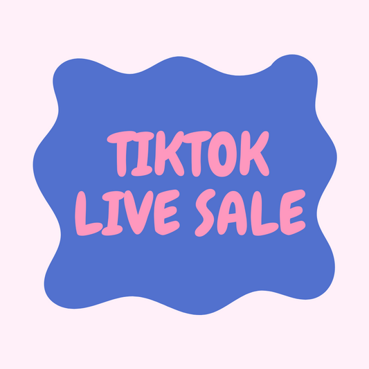 TIKTOK LIVE SALE DEPOSIT